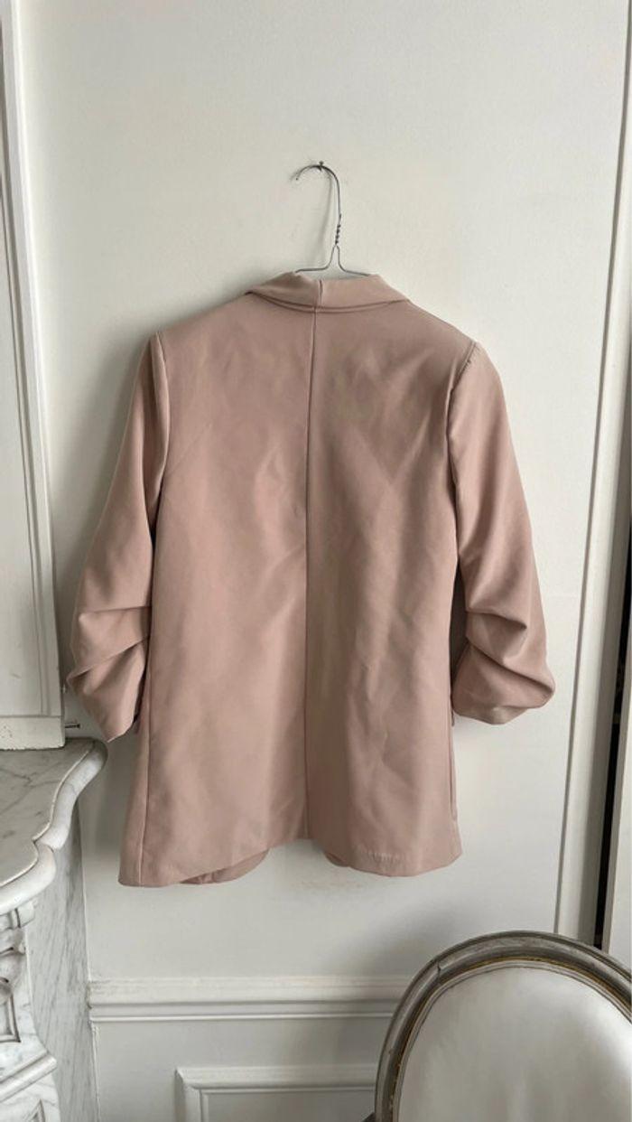 Veste blazer rose taille 38 - photo numéro 5