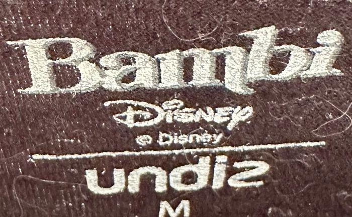 T-shirt Undiz noir Bambi taille M très bon état - photo numéro 3