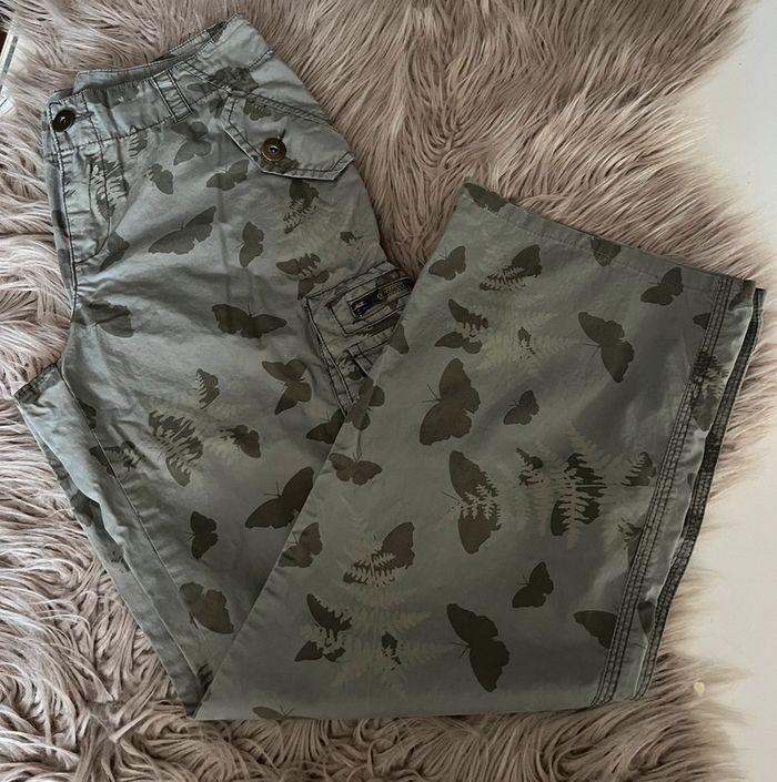 Pantalon cargo Influx motifs papillons taille 38 - photo numéro 1