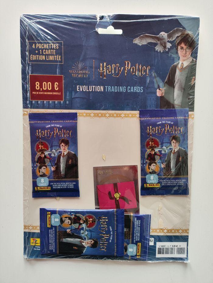 4 Boosters + 1 Carte Édition Limitée - Collection Evolution Harry Potter Panini - photo numéro 3