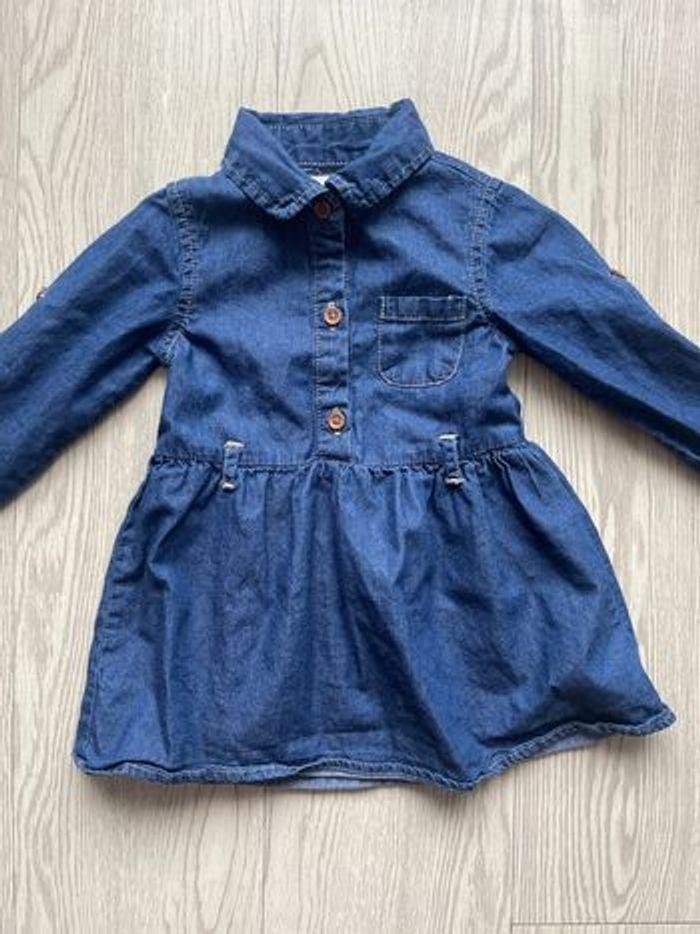 Robe en jeans