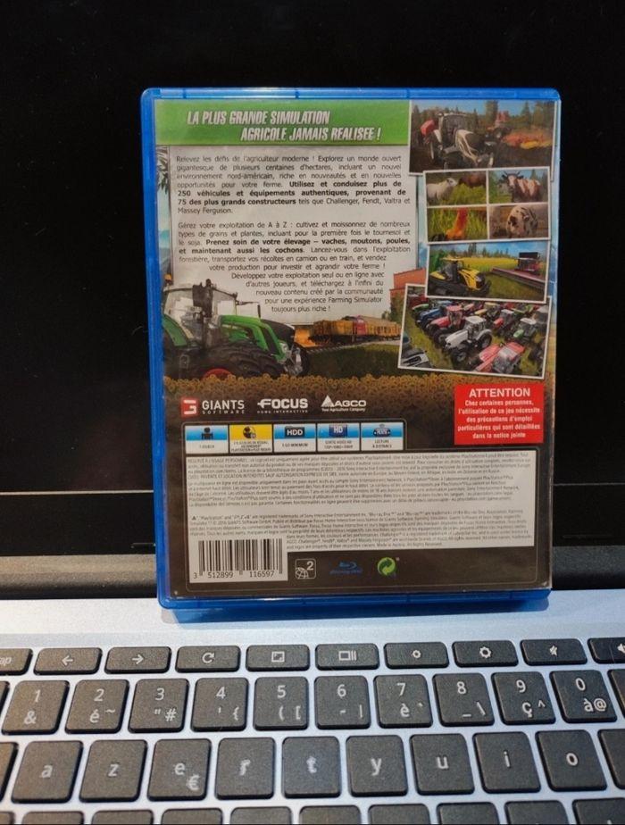 Jeu PS4 farming simulator 17 - photo numéro 2