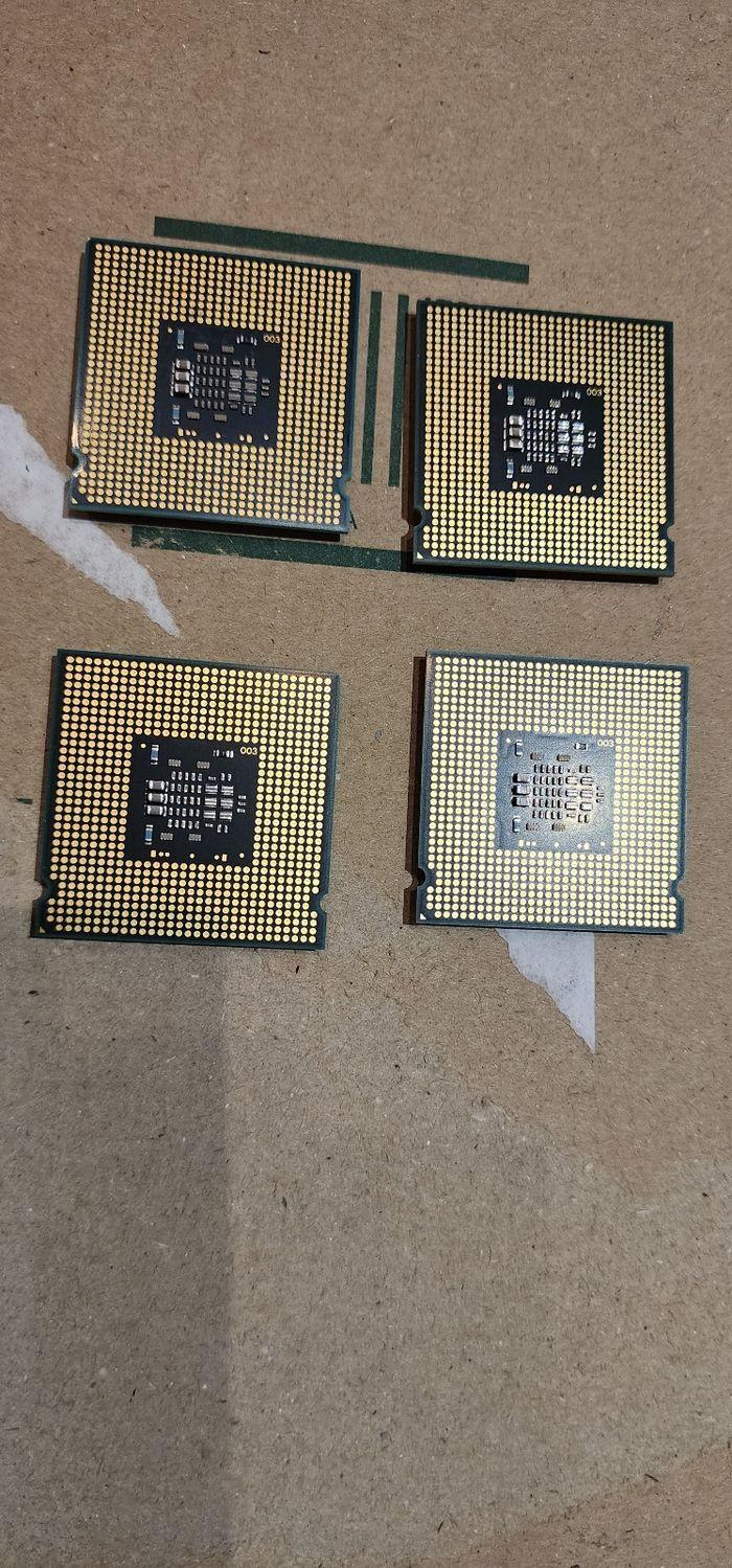 Lot de 4 CPU PROCESSEUR INTEL CORE 2 DUO E4500 2.20GHZ SLA95 LGA775 2MO - photo numéro 2