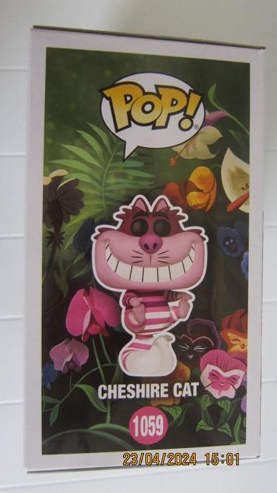 chat cheshire exclusif version diamond pop disney funko - photo numéro 4