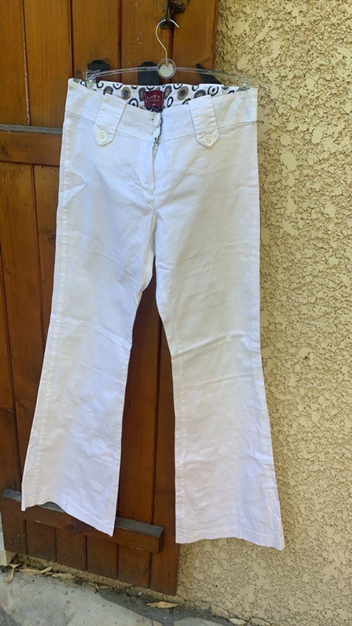 Pantalon blanc - photo numéro 1