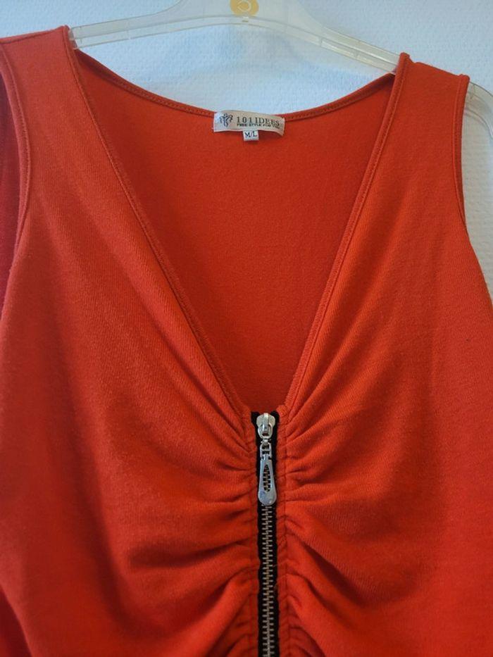 Robe rouge taille M/L - photo numéro 1