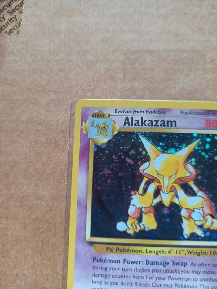 Alakazam Holo Set de Base Carte Pokémon - photo numéro 4