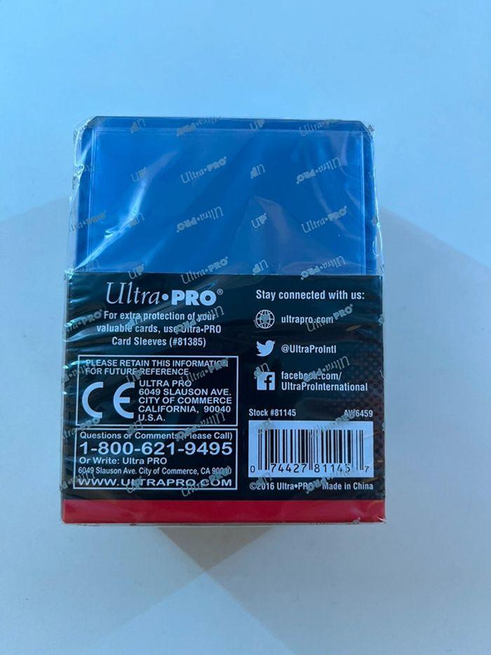 1 pack of 25 toploaders premium 35 pt Ultra PRO - photo numéro 2