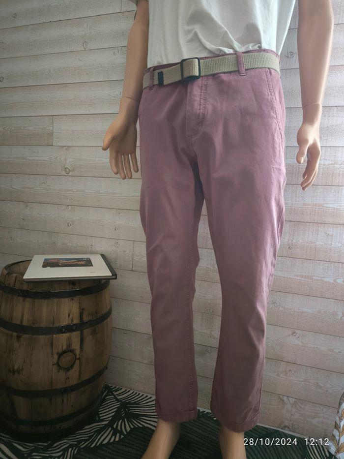 Chino skinny vieux rose Dockers taille 44 (34 us) - photo numéro 1