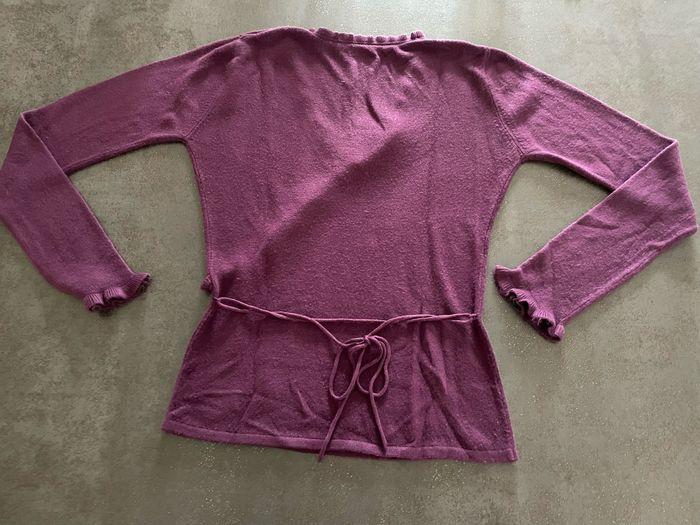 Pull violet femme T1 - photo numéro 3