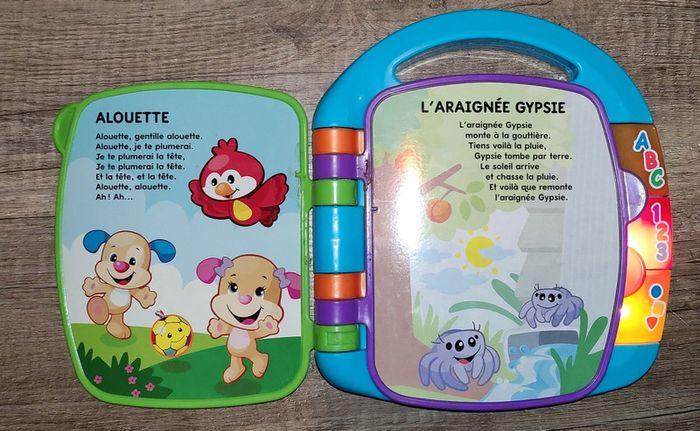 Livre intéractif comptine FisherPrice 6-36mois - photo numéro 2