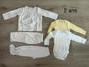 Lot 1 pyjama et 2 bodies Verbaudet 2 ans