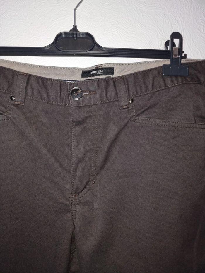 Pantalon marron Burton taille 44 comme neuf - photo numéro 2