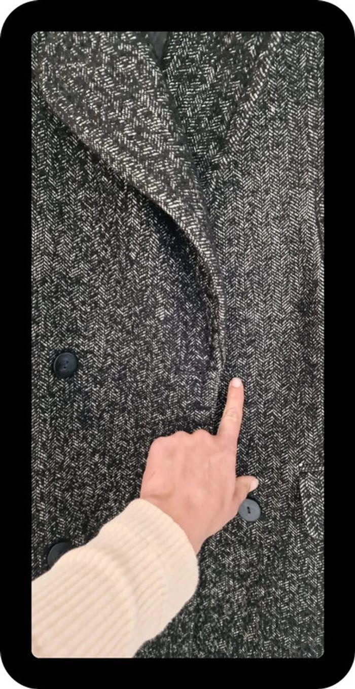 Manteau / veste oversize femme H&M Tweed Taille 36 - photo numéro 3