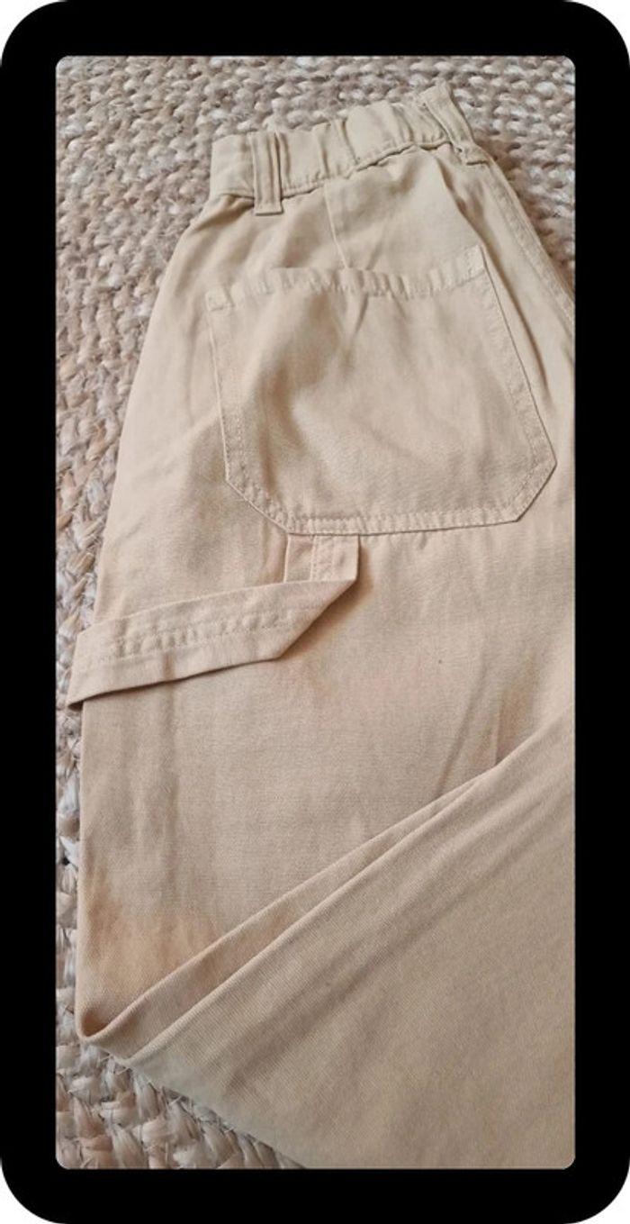 Pantalon 7/8 cargo / femme / Pull&bear / taille M/ beige - photo numéro 6