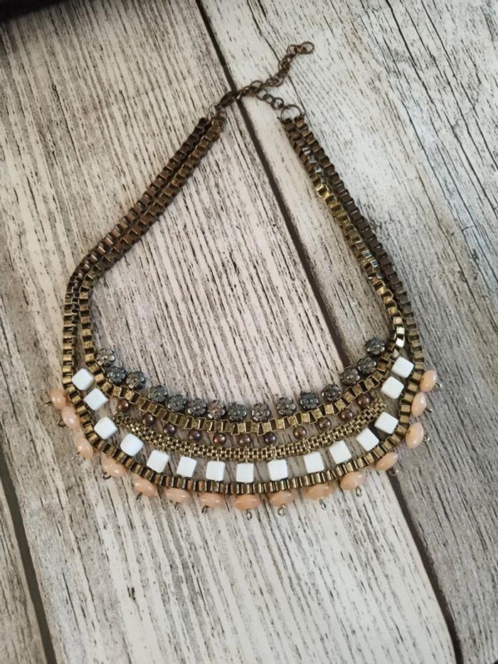 Superbe collier plastron - photo numéro 2