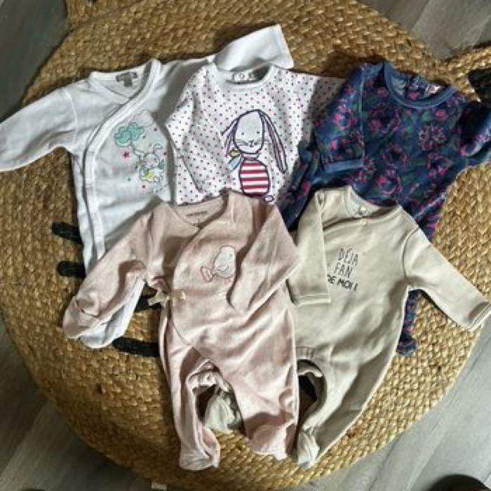 Lot pyjamas velours 1m - photo numéro 1