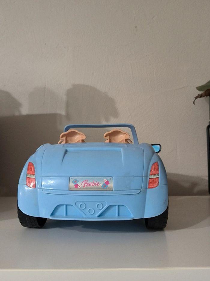 Barbie voiture bleue - photo numéro 4