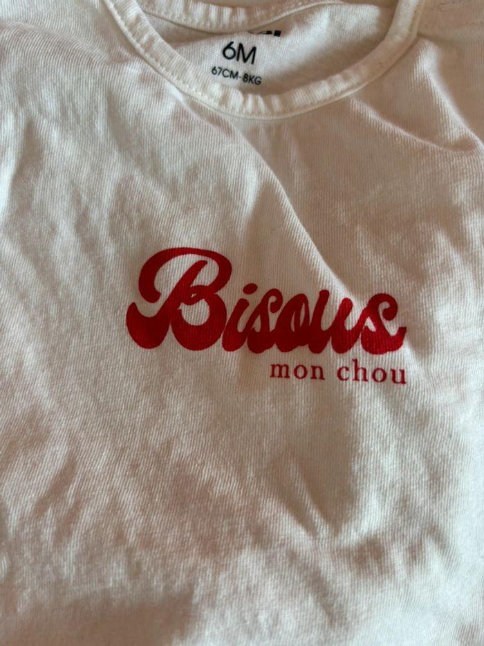 Lot t-shirt 6 mois - photo numéro 5