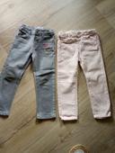 Lot 2 jeans fille 3 ans