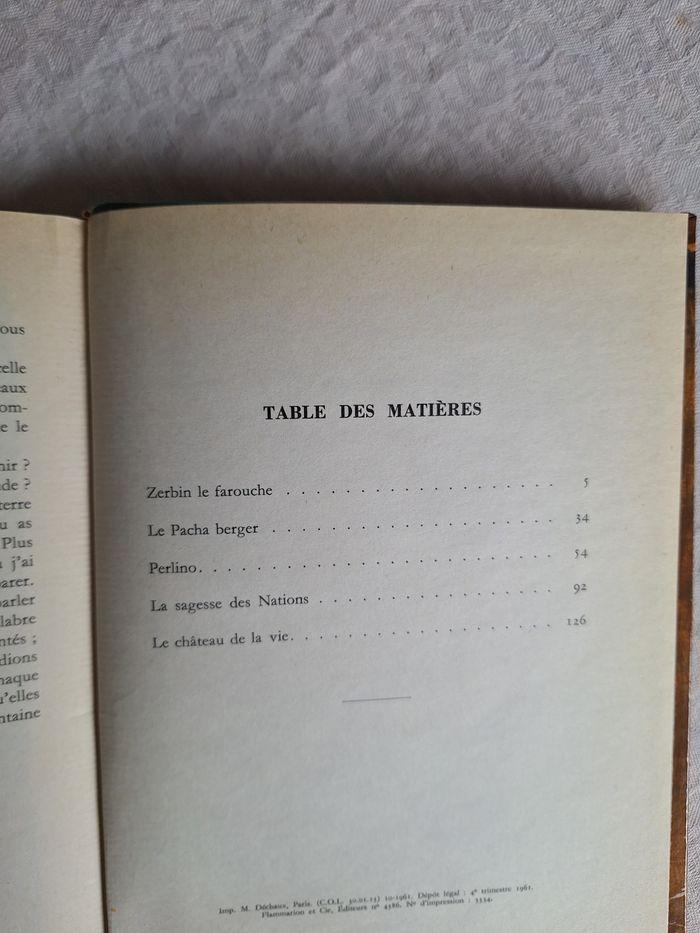 Livre "Nouveaux contes bleus" - Edouard Laboulaye - éd. 1961 - photo numéro 5