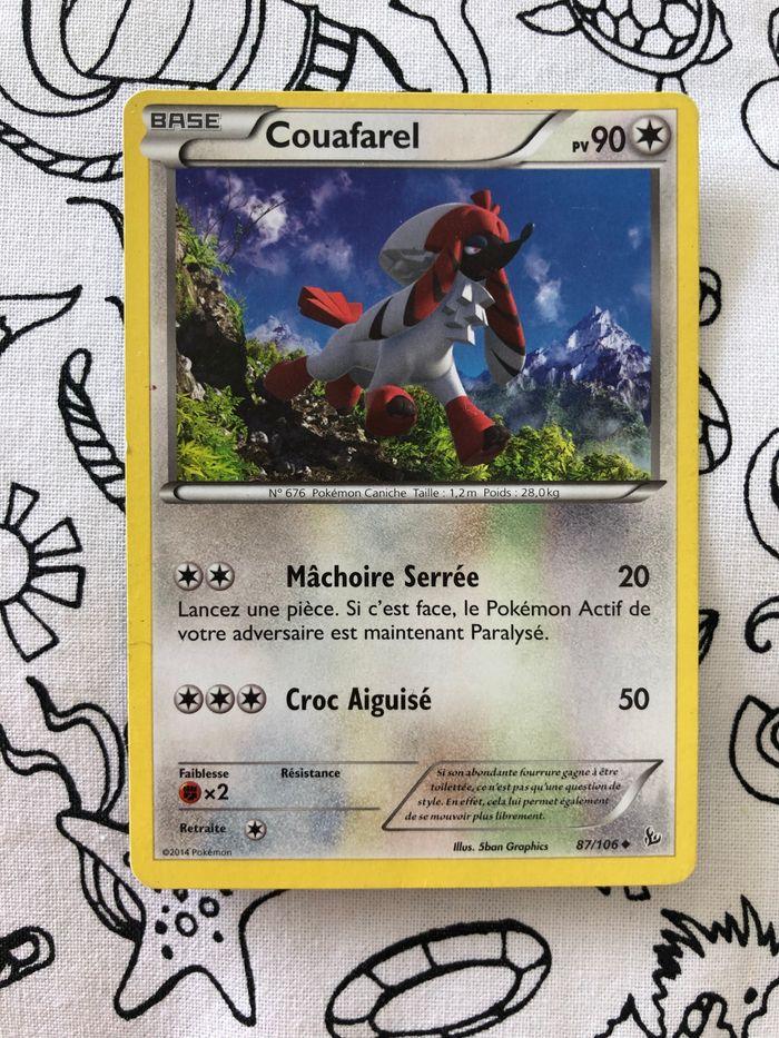 Carte Pokémon Couafarel