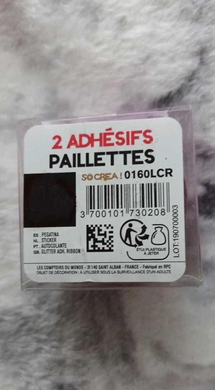 Rouleaux adhésifs paillettes - photo numéro 2