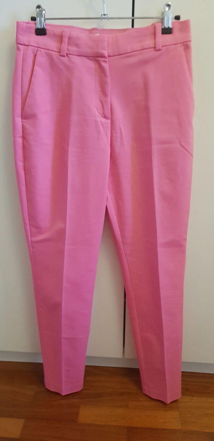 Pantalon habillé H&m rose - photo numéro 5