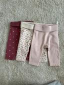 Lot de 3 pantalons 62cm/2-3m