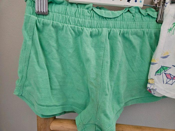 Lot de 2 shorts en coton bio Kiabi 4 ans - photo numéro 3