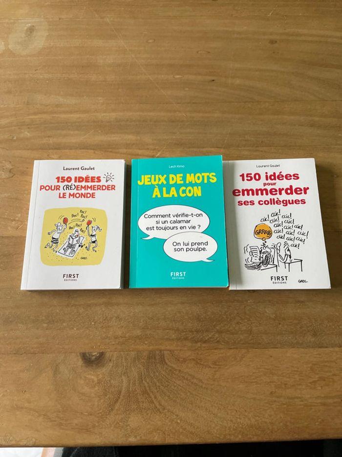 3 petits livres humour - photo numéro 1