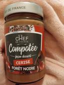 Chef de France compotée façon dessert cerise noire 315 grammes