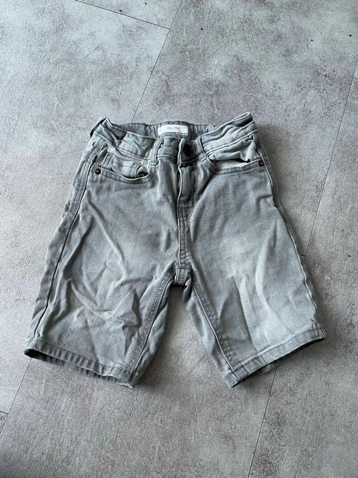 Short jeans gris Kiabi - photo numéro 1