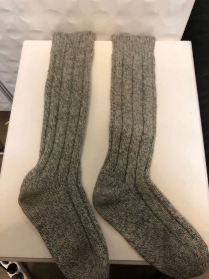 Chaussettes tricot . unisexe de ski neige hiver 38/39 - photo numéro 2