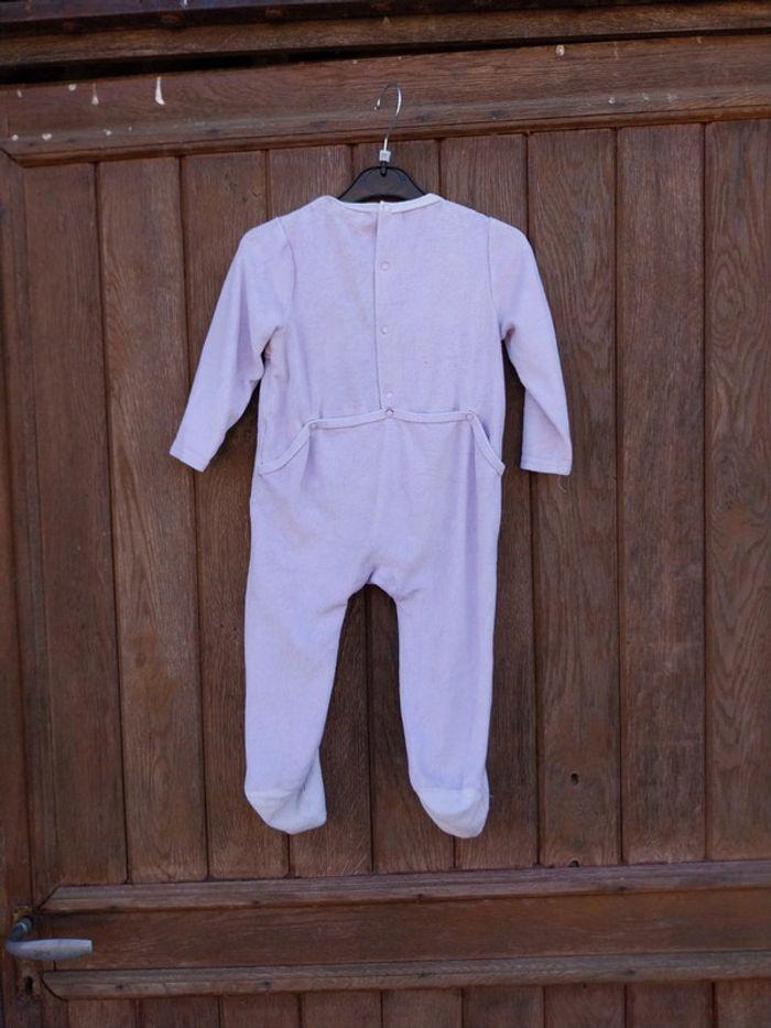 Pyjama une pièce bébé fille disney 18 mois - photo numéro 2