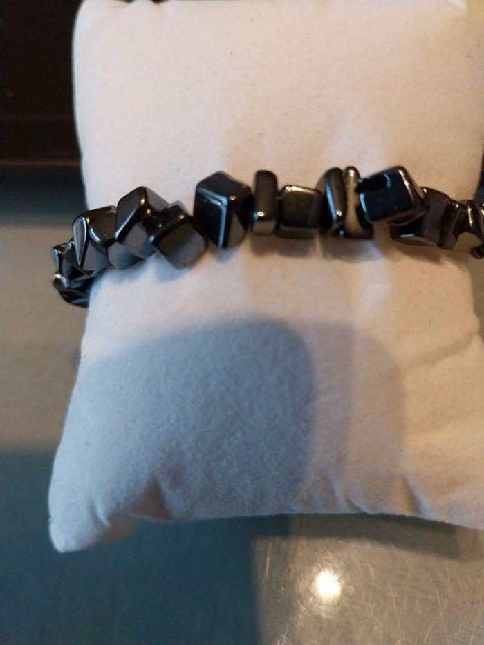 Bracelet en hematite - photo numéro 2