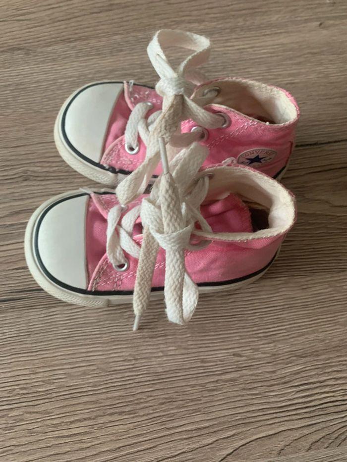 Converse rose - photo numéro 4