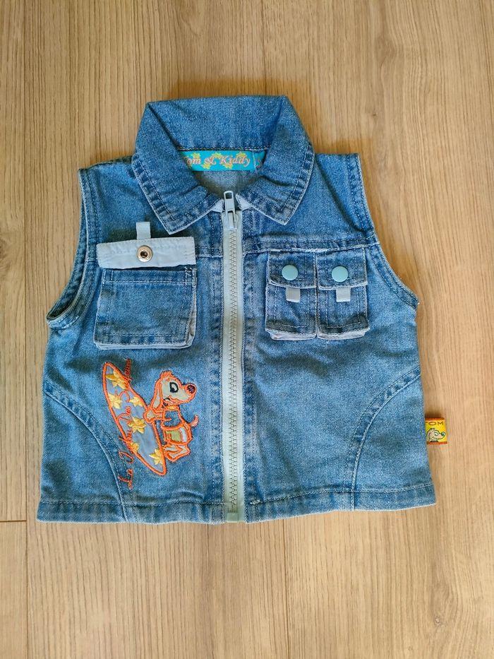 Veste en jean 6 mois - photo numéro 1