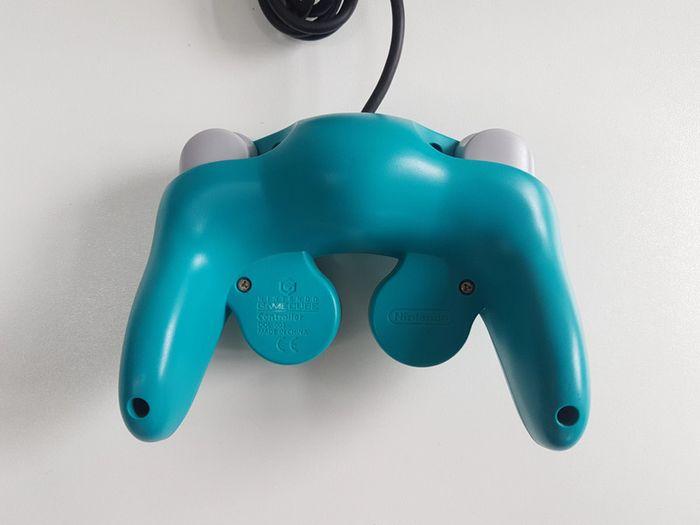 Manette Gamecube Blue Emerald en boite - photo numéro 8