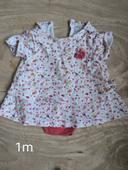 Tunique/ robe courte body intégré 1 mois