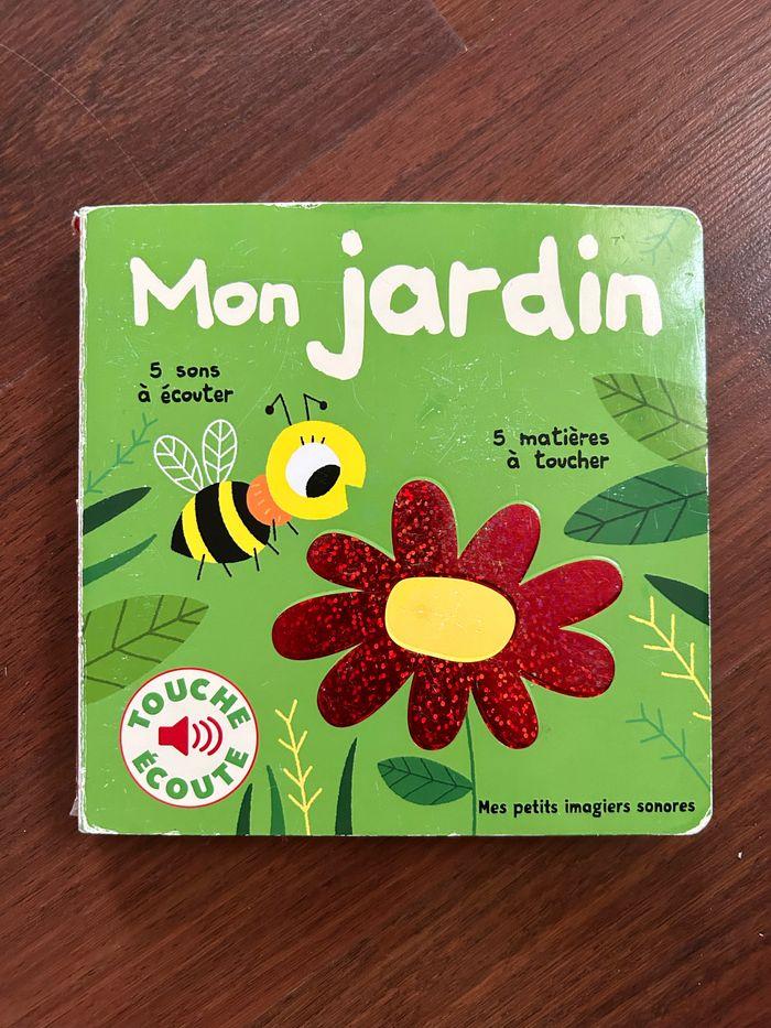 Livre Mon jardin à toucher et à entendre, - photo numéro 1