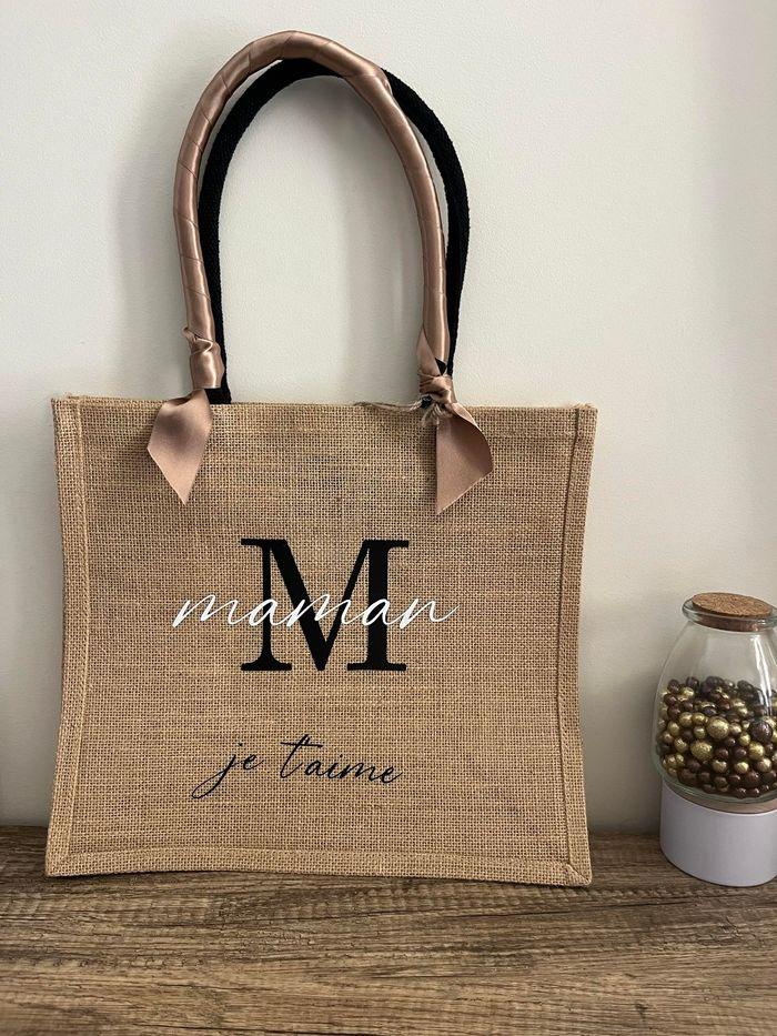 Sac personnalisé  maman je t'aime 36x19x32 cm - photo numéro 1