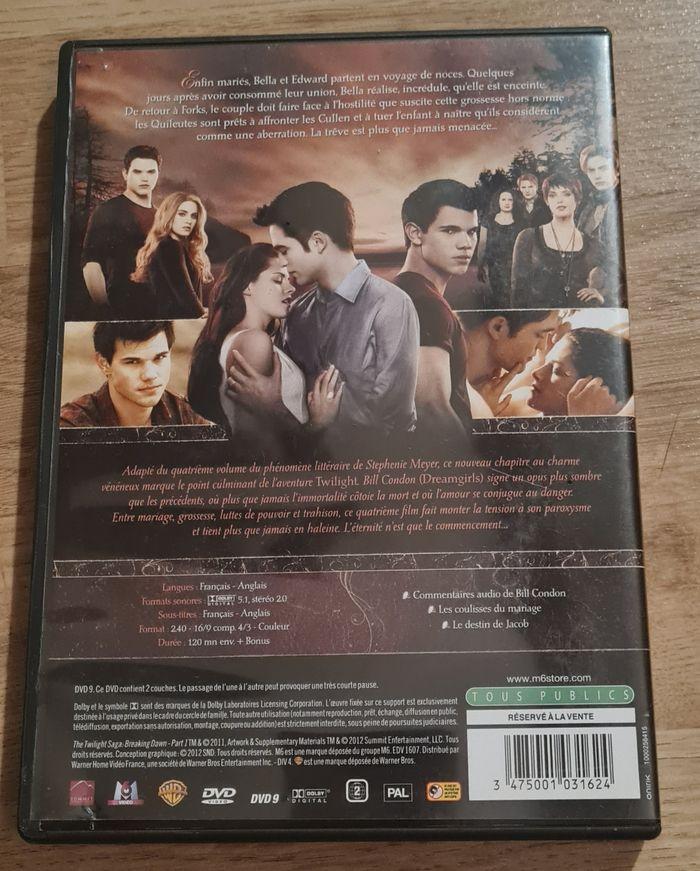 Dvd twilight 4 - photo numéro 2