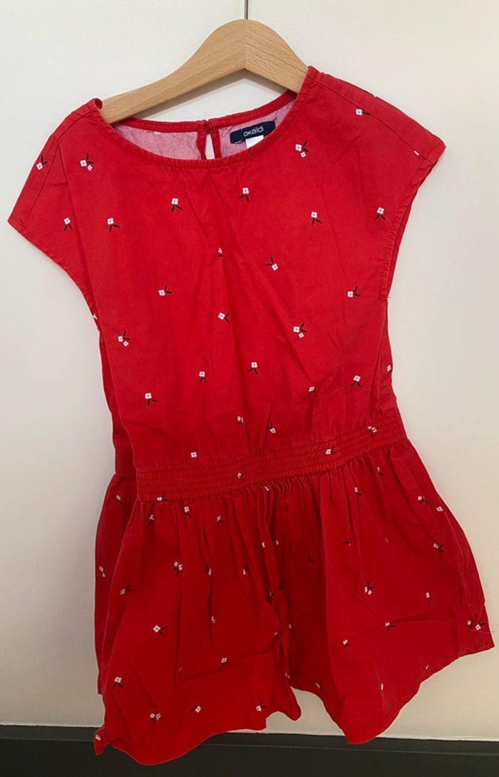 Robe rouge été marque Okaidi - photo numéro 1