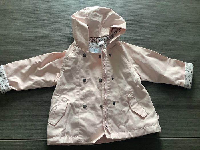 Manteau obaibi neuf avec étiquete rose fille - photo numéro 1