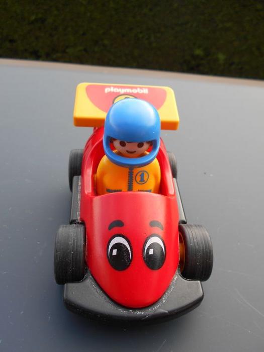 Playmobil 123 n°6718 Pilote / voiture de course - photo numéro 2