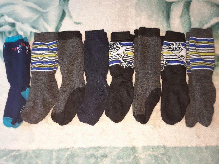 Lot chaussettes ski 24/26