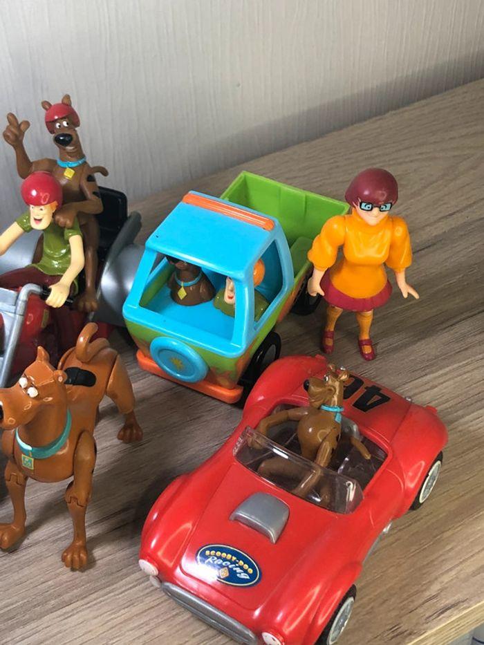 Lot jouet figurine véhicules voitures scooby-doo - photo numéro 2