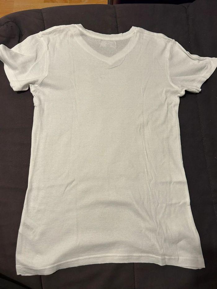 T-shirt blanc status taille S - photo numéro 5