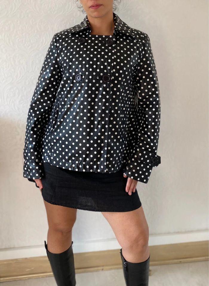 Vintage polka dot raincoat - photo numéro 4